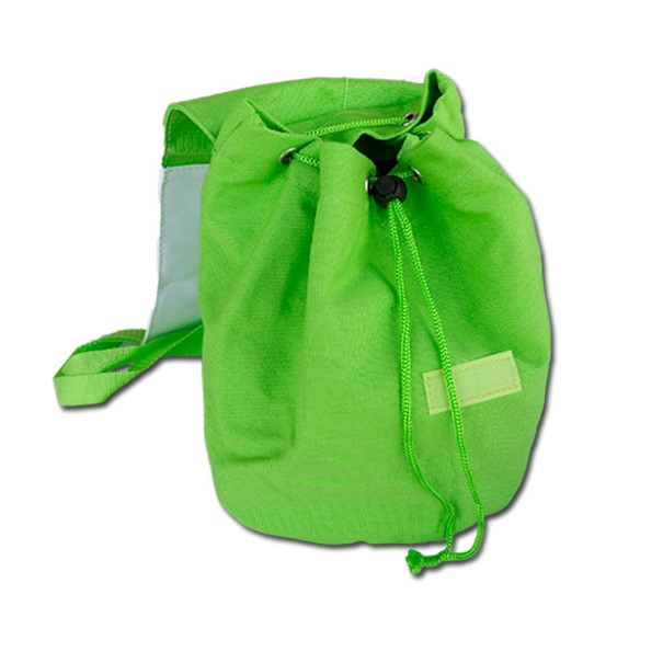 Plecak dziecięcy z klapką zamykaną na rzep do nadruku